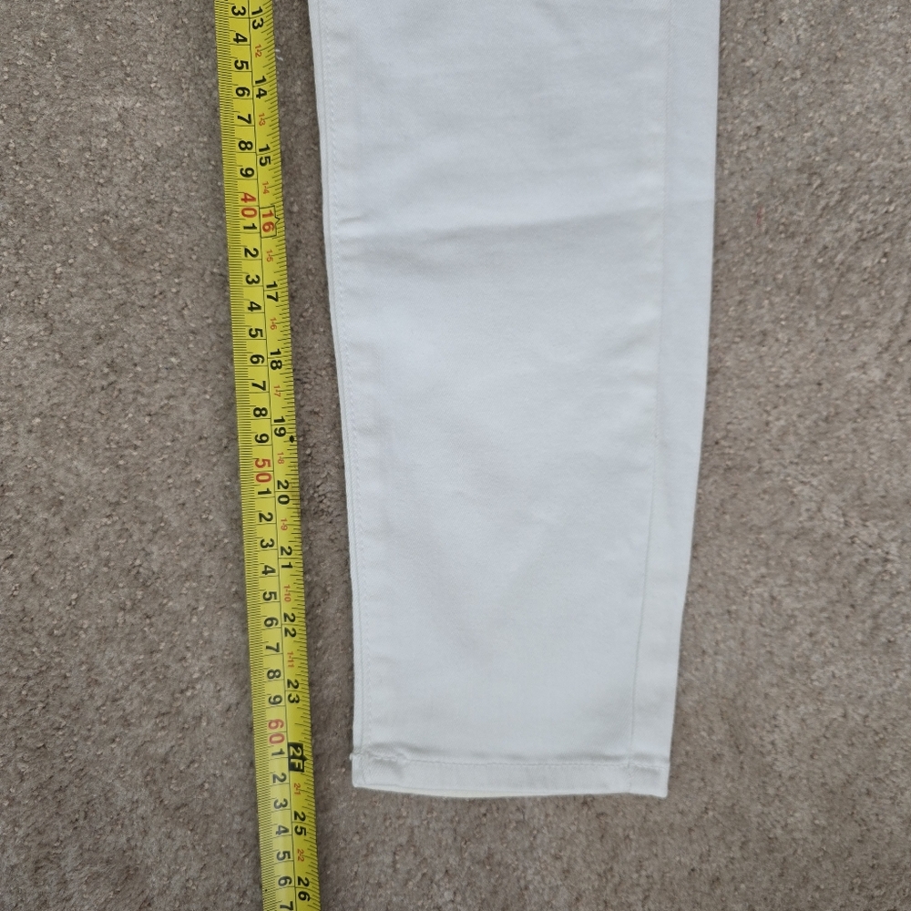 Just Black Optical White Skinny Crop 27 - Picture 5 of 8